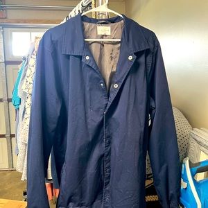 Five Four canvas jacket in navy